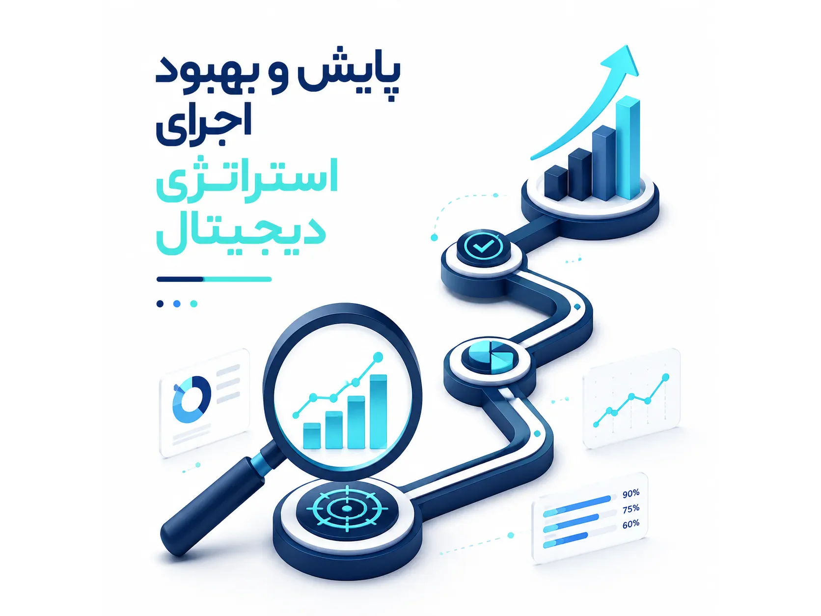 پایش و بهبود اجرای استراتژی دیجیتال