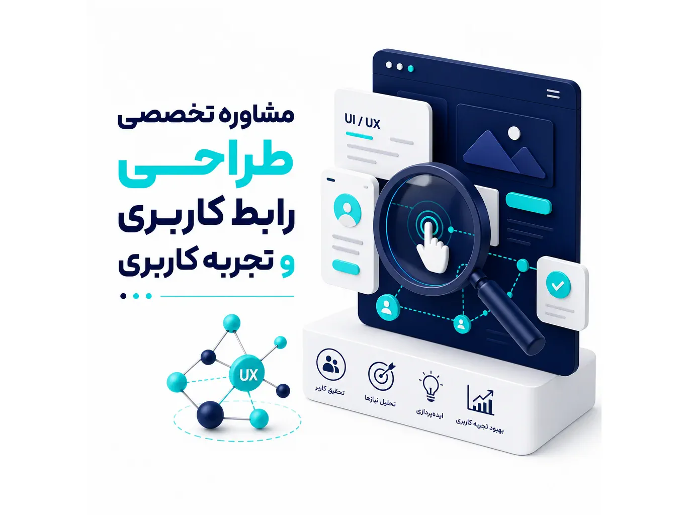 مشاوره تخصصی طراحی رابط کاربری و تجربه کاربری